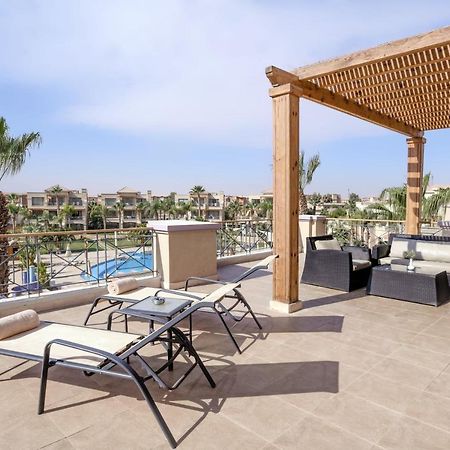 재즈 리틀 베니스 골프 리조트 아인 수크나 외부 사진 Rooftop at the Hilton Sharm El Sheikh